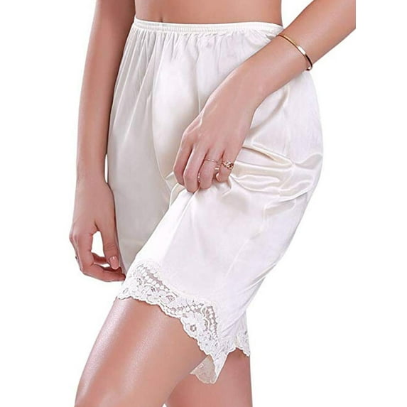Inevnen Slip Shorts for Women Short Leggings Mid Thigh Legging Plus Size Lace Undershorts