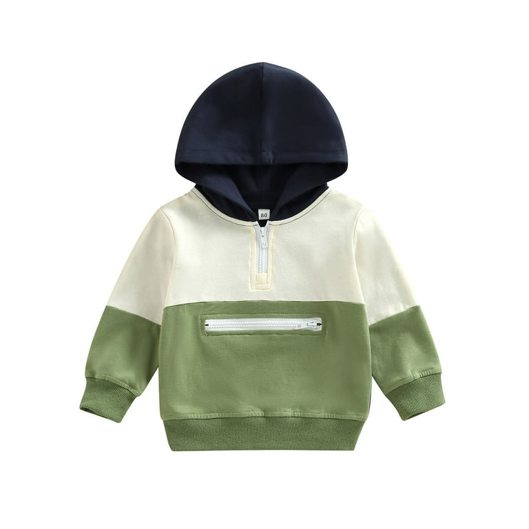 Toddler quarter top zip sweatshirt