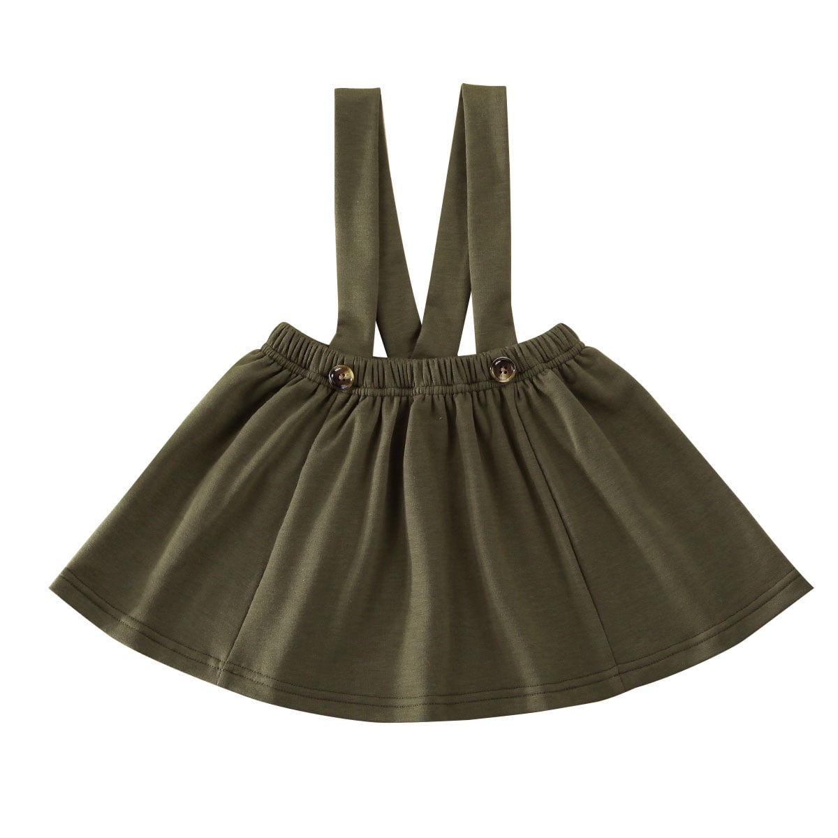 Inevnen Toddler Baby Girls Strap Suspender Skirt Overalls Dress
