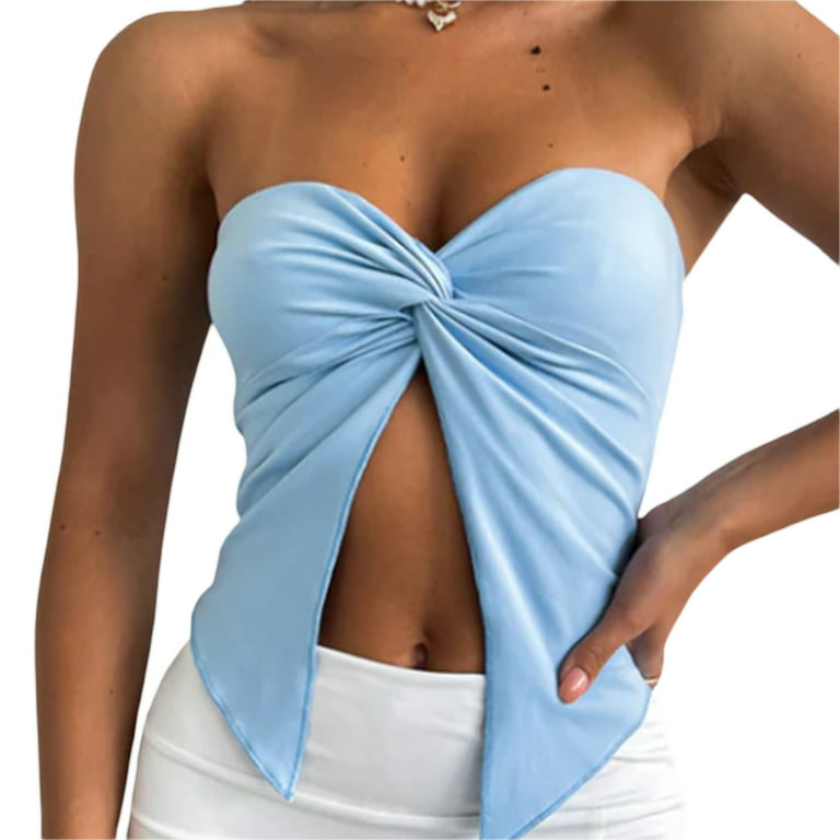 https://i5.walmartimages.com/seo/Inevnen-Women-Summer-Going-Out-Top-Sexy-Strapless-Twist-Front-Tube-Tops-Sleeveless-Front-Split-Shirt-Y2K-Streetwear_c77781b4-3aa3-48f5-863d-f9cc64bff954.da47bb01905b80c7dc2cfb9ea2d250b8.jpeg?odnHeight=768&odnWidth=768&odnBg=FFFFFF