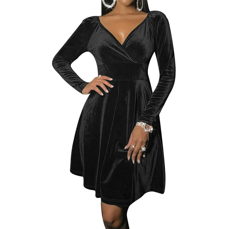Velvet one piece long sleeve hotsell