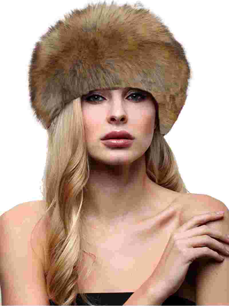 Black Hat Russan Wnter Hat Mltary Style Wth Sovet Red