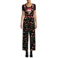 thumbnail image 1 of Inevnen Women’s Jumpsuit Overalls Sleeveless Print Romper Holiday Costume, 1 of 5