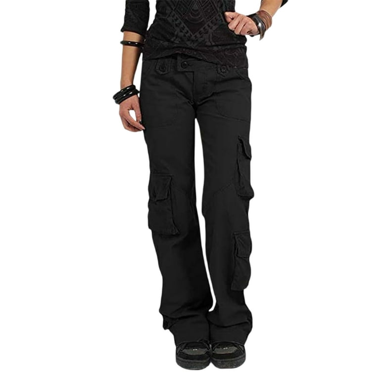 Womens cargo pants on sale walmart