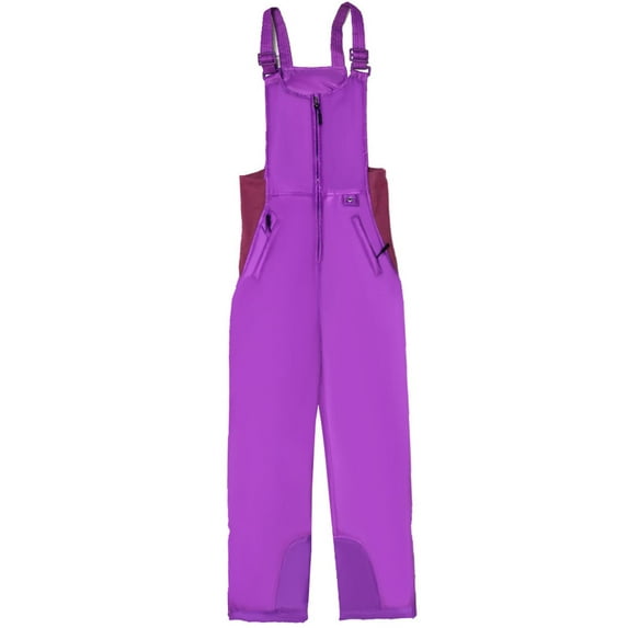 Inevnen Womens Snow Bibs Waterproof Insulated Bib Overalls One-Piece Ski Bibs Pants with Pockets