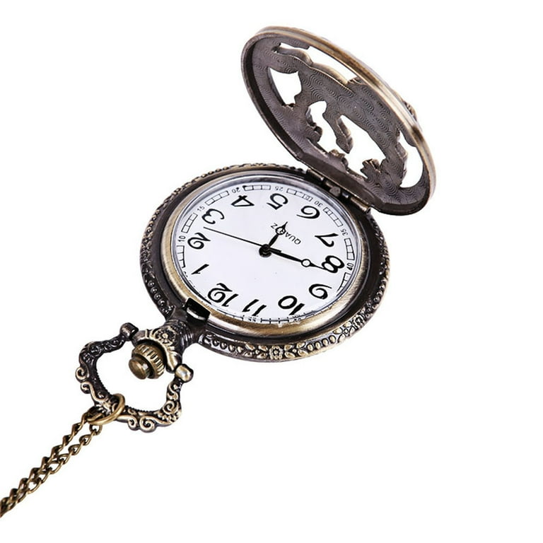 Inexpensive Watches Gg1000 1a8 A168wg 9vt Vintage Chain Retro The Greatest Pocket Watch Necklace For Grandpa Dad Gifts Walmart
