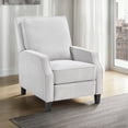 thumbnail image 1 of Inez Push Back Upholstered Chairn - Light Gray, 1 of 3