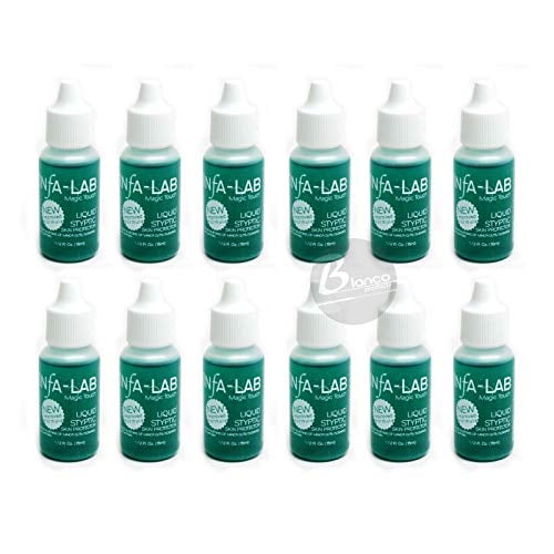 Infa-Lab MAGIC TOUCH Liquid Styptic 12 Skin Protector Stop Bleeding InfaLab Nail by Infalab