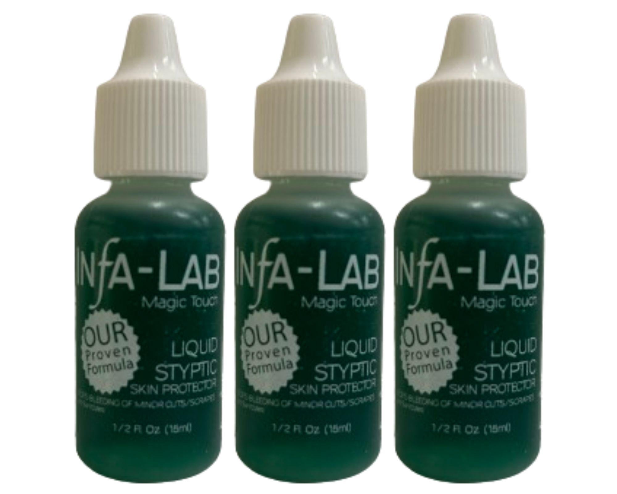 Infalab Magic Touch Liquid Styptic Skin Protector - 1/2 oz for Swift ...