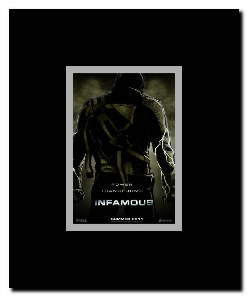 Infamous Framed Movie Poster