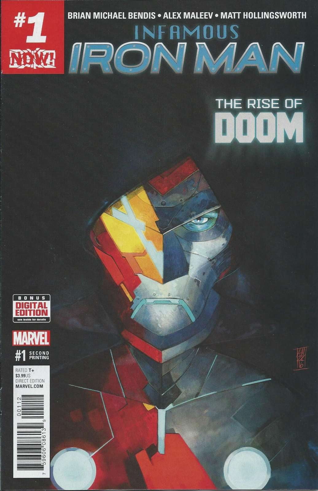 Infamous Iron Man #1 (2nd) VF ; Marvel Comic Book