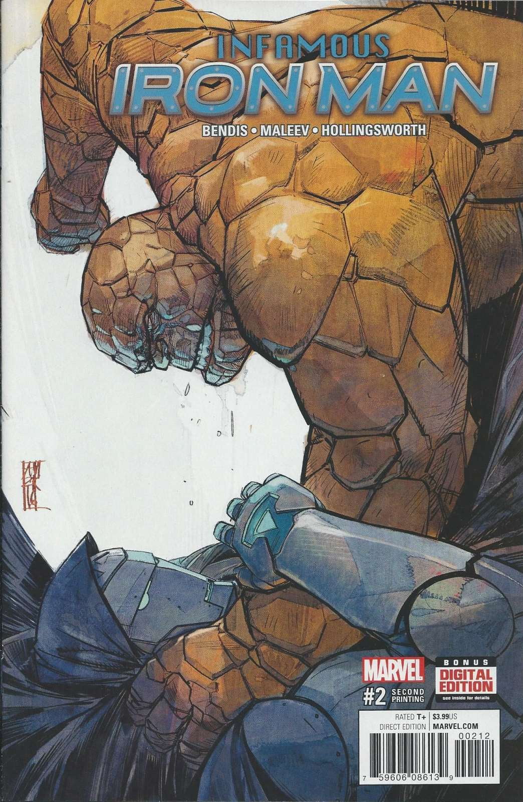 Infamous Iron Man #2 (2nd) VF ; Marvel Comic Book