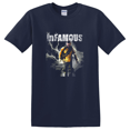 thumbnail image 1 of Infamous Video Game Cole T-shirt, 1 of 5