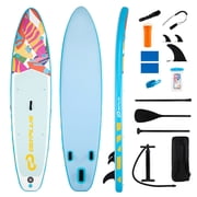 Infans 11 Wide Inflatable Stand Up Paddle Board , Stable SUP for Adults and Youth