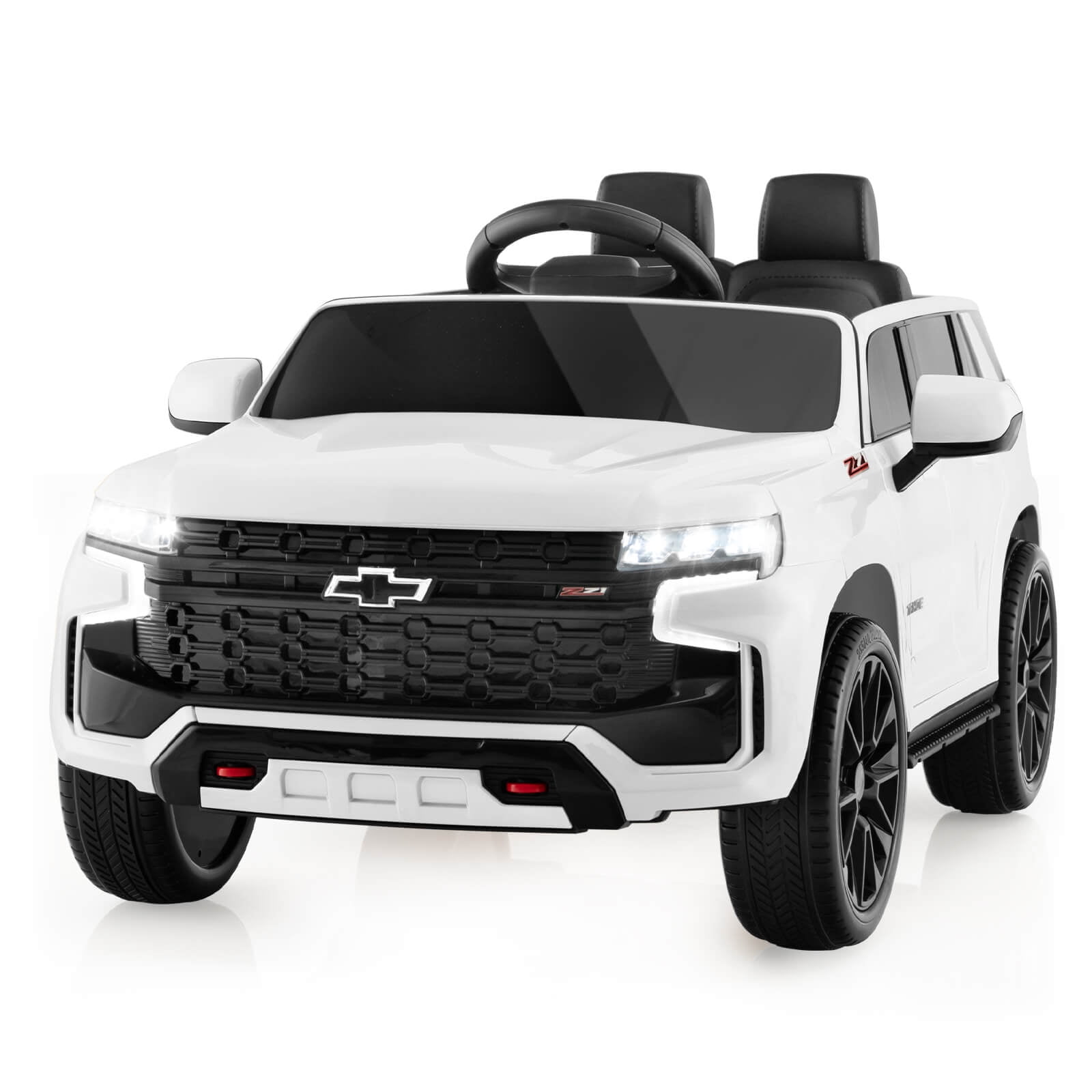 Infans 12V Kids Ride On Car Chevrolet Tahoe Electric Truck SUV Remote w/ Light & Music