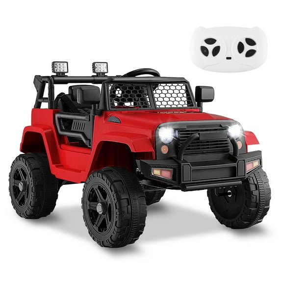 Infans 12V Kids Ride On Truck Car Electric Vehicle Remote w/ Music & Light