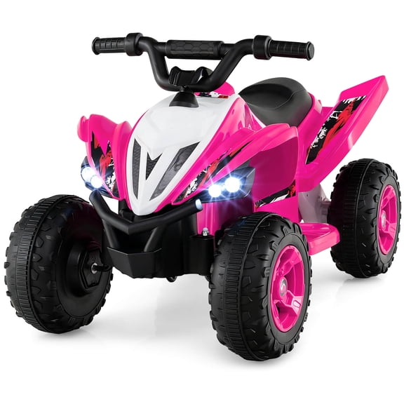 Infans 12V Quad 4 Wheeler Ride on Toy with Music, Light, USB Port, Wireless Connection