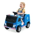 thumbnail image 1 of Infans 12V Recycling Garbage Truck Electric Ride On Toy Remote w/ Recycling Accessories, 1 of 7