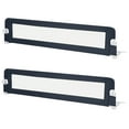 thumbnail image 1 of Infans 2PCS 71" Toddler Foldable Bed Rail w/ Adjustable Safety Strap, Bedrail Guard, 1 of 7
