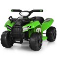 thumbnail image 1 of Infans 6V Kids ATV Quad Electric Ride On Car Toy Toddler w/LED Light&MP3 Green, 1 of 7