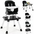 thumbnail image 1 of Infans 8-in-1 Baby High Chair w/ Double-layer Cushions Multifunctional Toddler, 1 of 7