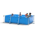 thumbnail image 1 of Infans Above Ground Swimming Pool Rectangular Frame Above Ground Pool with Pool Cover, 1 of 7