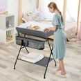 thumbnail image 1 of Infans Baby Infant Changing Table Folding Diaper Station Nursery w/ Storage, 1 of 6
