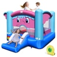 thumbnail image 1 of Infans Inflatable Bounce House 3-in-1 Elephant Theme Inflatable Castle w/ 480W Blower, 1 of 7
