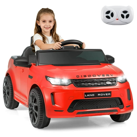Infans Licensed Land Rover Kids Ride on Car w/Remote Control, LED Lights, Music, Horn