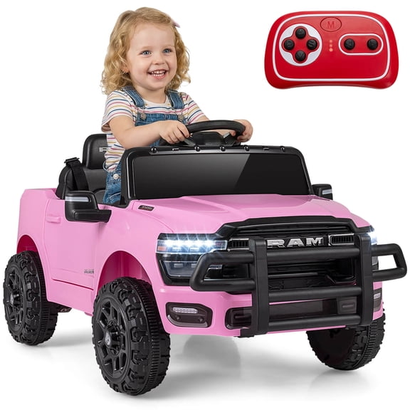 Infans Licensed RAM 3500 Electric Vehicle w/Remote Control, LED Lights, Music, Horn