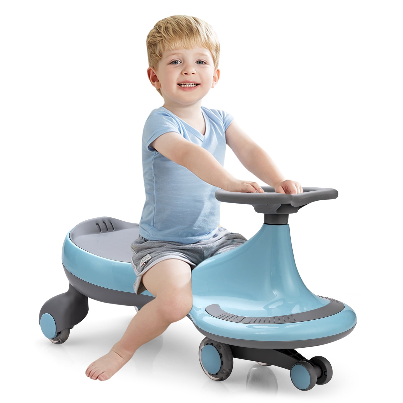 Wiggle Racer Free Shipping! Infans Wiggle Car Ride-on Toy w/ Flashing Wheels for ...