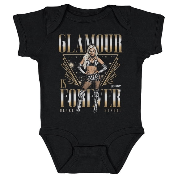 Infant 500 Level Black Blake Monroe Glamour Forever Bodysuit