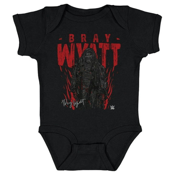 Infant 500 Level Black Bray Wyatt Darkness Bodysuit