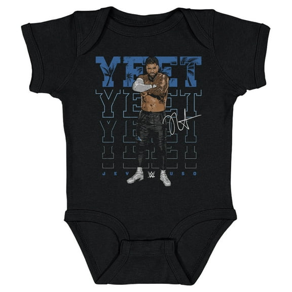 Infant 500 Level Black Jey Uso Pose Bodysuit