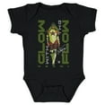 thumbnail image 1 of Infant 500 Level Black Naomi Glow With The Flow Pose Bodysuit, 1 of 1