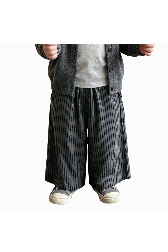 Infant 6-12 Months Cotton Linen Pants for Boys Casual Winter School Pants Elastic Waist Cinch Bottom Beach Vacation 6-12 Months 12-24 Months 2T 3T 4T 5T 6T 7T 8T 9T Children Black Cargo Pants