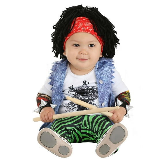 Infant 80s Rocker Costume