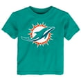 thumbnail image 1 of Infant Aqua Miami Dolphins Primary Logo T-Shirt, 1 of 1