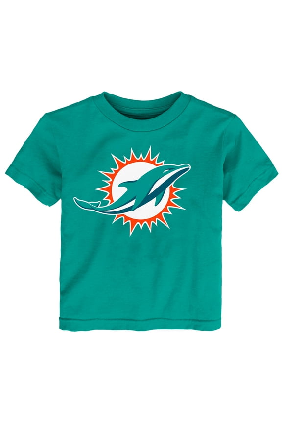 Infant Aqua Miami Dolphins Primary Logo T-Shirt