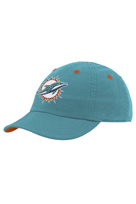 Infant Aqua Miami Dolphins Team Slouch Flex Hat