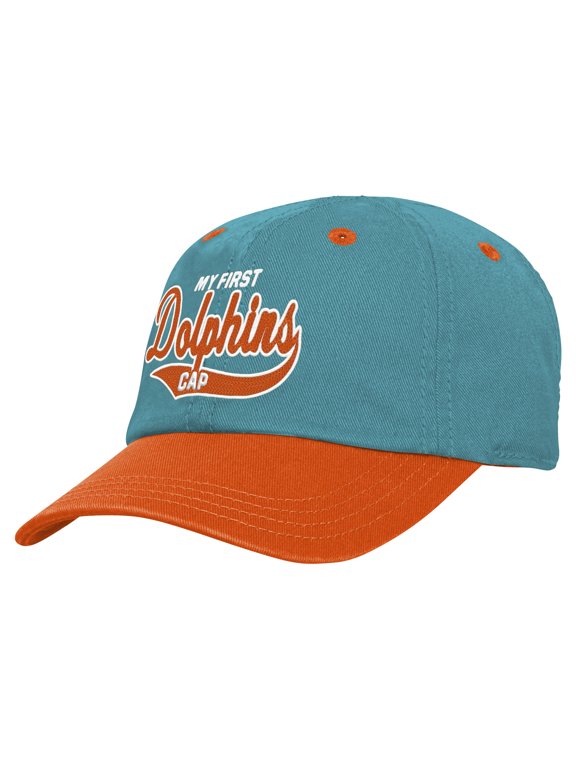 Infant Aqua/Orange Miami Dolphins My First Tail Sweep Slouch Flex-Hat