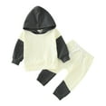 thumbnail image 1 of Baby Boy Clothes Baby Boy 2PCS Outfits Long Sleeve Round Neckline Tops Pants Set Baby Boy Fall Winter Clothes Fall Winter Pullover Sweatshirt + Pants 2Pcs Outfits 12-24 Months, 1 of 8