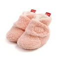 thumbnail image 1 of Baby Boys Girls Booties Soft Non-Slip Sole Toddler First Walkers Crib Winter Warm Socks, 1 of 10