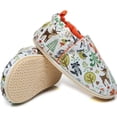 thumbnail image 1 of Infant Baby Boys Girls Cotton Slipper Sneaker Toddler Cartoon Animal Rubber Non-Slip Sole First Walker Crib House Shoes, 1 of 6