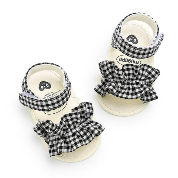 Infant Baby Boys Girls Sandals Summer Baby Dress Shoes Soft Sole Newborn Crib Shoes First Walkers Prewalker Shoe