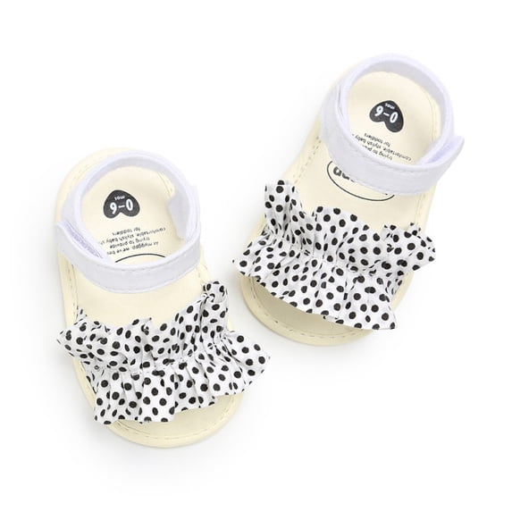 Infant Baby Boys Girls Sandals Summer Baby Dress Shoes Soft Sole Newborn Crib Shoes First Walkers Prewalker Shoe