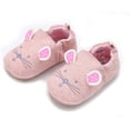thumbnail image 1 of Infant Baby Boys Girls Slipper Soft Sole Non Skid Sneaker Moccasins Toddler First Walker Cirb House Shoes, 1 of 7