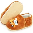 thumbnail image 1 of Infant Baby Boys Girls Slipper Soft Sole Non Skid Sneaker Moccasins Toddler First Walker Cirb House Shoes, 1 of 7