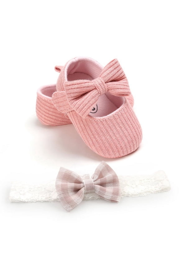 Infant Baby Boys Girls Slippers Cozy Fleece Booties Soft Bottom Warm Cartoon Socks Newborn Crib Shoes