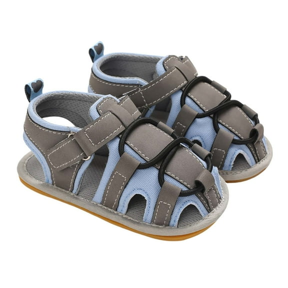 Infant Baby Boys Girls Summer Beach Sandals Breathable Athletic Anti-slip Soft Sole Newborn First Walker Crib Shoes
